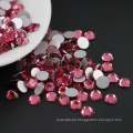 Best Selling Trendy Style Rose Color Flat Back Non Hot Fix Rhinestone for Decoration , MS131 Rose Color